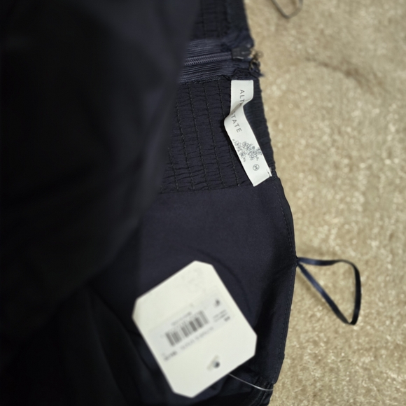 Altar'd State Midnight Blue Strapless Midi Dress - Picture 12 of 12